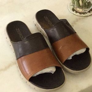 Mens Cole Haan leather sandals 11 W